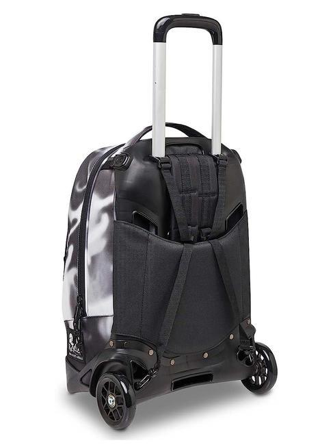 NEW PLUG FANTASY Rucsac Troler detasabil, 2 roti nuanta neagra - Rucsacuri cu role