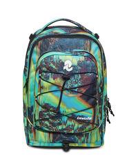 INVICTA NEW PLUG FANTASY Rucsac Troler detasabil, 2 roti albastru digital - Rucsacuri cu role - 2