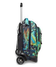 INVICTA NEW PLUG FANTASY Rucsac Troler detasabil, 2 roti albastru digital - Rucsacuri cu role - 6