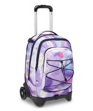 INVICTA NEW PLUG FANTASY Rucsac Troler detasabil, 2 roti nuanțe pastelate - Rucsacuri cu role - 3