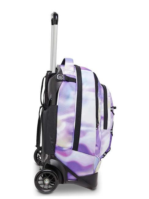 NEW PLUG FANTASY Rucsac Troler detasabil, 2 roti nuanțe pastelate - Rucsacuri cu role