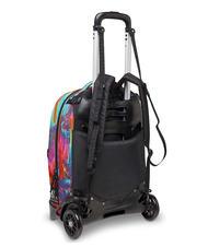 INVICTA NEW PLUG FANTASY Rucsac Troler detasabil, 2 roti digital multicolor - Rucsacuri cu role - 5