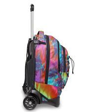 INVICTA NEW PLUG FANTASY Rucsac Troler detasabil, 2 roti digital multicolor - Rucsacuri cu role - 6