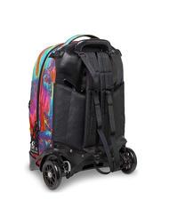 INVICTA NEW PLUG FANTASY Rucsac Troler detasabil, 2 roti digital multicolor - Rucsacuri cu role - 7