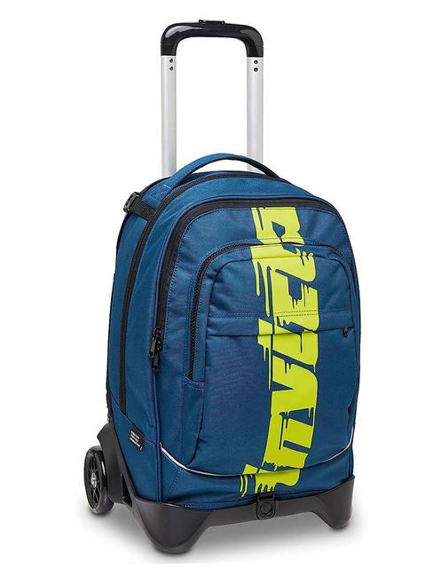 NEW PLUG LOGO Rucsac Troler detasabil, 2 roti trunavy - Rucsacuri cu role