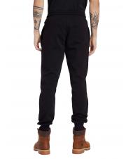 TIMBERLAND LINEAR LOGO REGULAR Joggeri cizmă neagră/gr&acirc;u - Costume sport pentru bărbați - 3