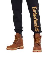 TIMBERLAND LINEAR LOGO REGULAR Joggeri cizmă neagră/gr&acirc;u - Costume sport pentru bărbați - 4