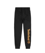 TIMBERLAND LINEAR LOGO REGULAR Joggeri cizmă neagră/gr&acirc;u - Costume sport pentru bărbați - 5