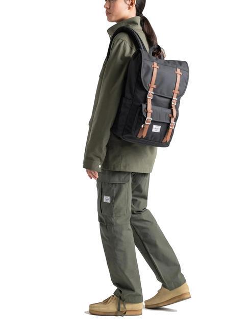 LITTLE AMERICA MID Rucsac de dimensiune medie tan tanar - Rucsacuri pentru școală și timp liber