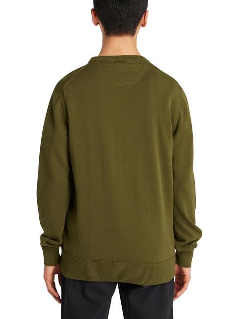 WILLIAMS RIVER Pulover cu g&acirc;t darkoliv - Pulovere pentru bărbați