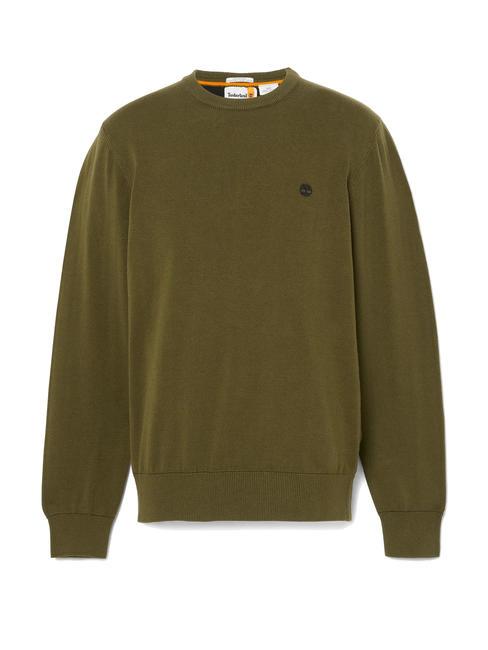 WILLIAMS RIVER Pulover cu g&acirc;t darkoliv - Pulovere pentru bărbați