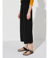 BIRKENSTOCK GIZEH BIG BUCKLE Flip-flops din piele lacuita strălucește negru - Pantofi femei - 6