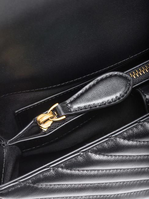 CLASSIC LADY LOVE BAG geanta chevron aur negru-vechi - Genți femei