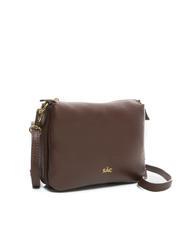 LESAC SIMONA Geantă de umăr din piele Tris dollar moca - Genți femei - 2