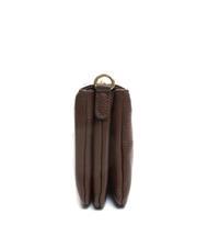 LESAC SIMONA Geantă de umăr din piele Tris dollar moca - Genți femei - 7