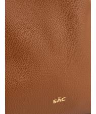 LESAC MARTINA Geantă shopper din piele Dollar piele &icirc;nchisă la culoare - Genți femei - 5