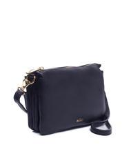 LESAC SIMONA Geantă de umăr din piele Tris dollar - Genți femei