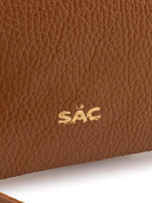 ROBERTA Pochetă Dollar din piele piele închisă la culoare - Genți femei