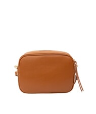 LESAC LUCIA Geantă dublă de umăr Dollar din piele piele închisă la culoare - Genți femei - 3