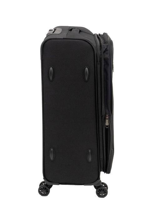 LIGHT FLY Cărucior mediu extensibil negru - Trolere semirigide