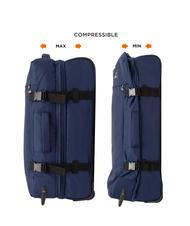 LESAC GLOBETROTTER Geanta troler mediu albastru - Trolere semirigide - 4