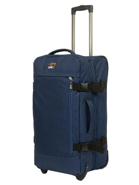 GLOBETROTTER Geanta troler mediu albastru - Trolere semirigide