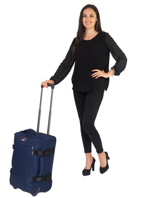 GLOBETROTTER Cărucior pentru bagaje de m&acirc;nă albastru - Bagaje de m&acirc;nă