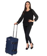LESAC GLOBETROTTER Cărucior pentru bagaje de m&acirc;nă albastru - Bagaje de m&acirc;nă - 8