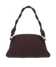 GUESS LISBET Geantă clutch țesătă mahon - Genți femei - 3