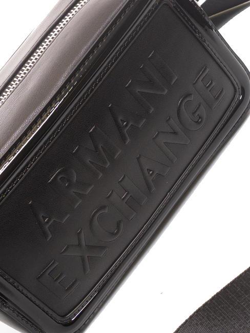 EMBOSSED Geanta de umar pentru camera negru - Genți femei