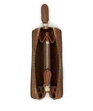 RALPH LAUREN LOGO EMBOSSED Portofel mic din piele cu fermoar lauren tan7 - Portofele femei - 2