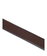 PIQUADRO BLUE SQUARE Centura reversibila negru mahon - Curele - 2