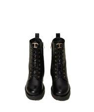 TWINSET URBAN Cizme de lupta din piele negru - Pantofi femei - 3