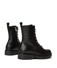 TWINSET URBAN Cizme de lupta din piele negru - Pantofi femei - 4