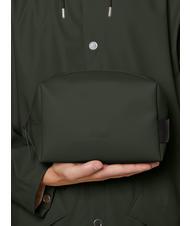 RAINS WASH BAG Frumusețe mică verdeaţă - Truse de toaletă - 3