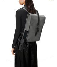 RAINS BACKPACK MINI Rucsac impermeabil gri - Rucsacuri pentru școală și timp liber - 4
