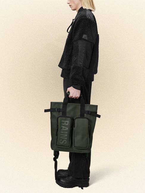 TEXEL TOTE Rucsac Geanta impermeabila verdeaţă - Rucsacuri pentru laptop