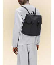 RAINS MSN BAG MINI Rucsac City impermeabil negru - Rucsacuri pentru școală și timp liber - 3
