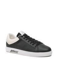 ARMANI EXCHANGE Sneaker pelle Adidași bla / ofwh - Pantofi femei - 3