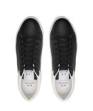 ARMANI EXCHANGE Sneaker pelle Adidași bla / ofwh - Pantofi femei - 4