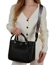 ARMANI EXCHANGE WAVE Geanta de mana cu curea de umar negru - Genți femei - 5