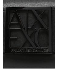 ARMANI EXCHANGE A|X BUCKLE Geanta de umar negru - Genți femei - 5
