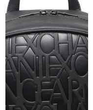 ARMANI EXCHANGE LOGO ALL OVER Rucsac pentru laptop 15,6" negru - Rucsacuri pentru laptop - 4