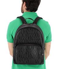 ARMANI EXCHANGE LOGO ALL OVER Rucsac pentru laptop 15,6" negru - Rucsacuri pentru laptop - 6