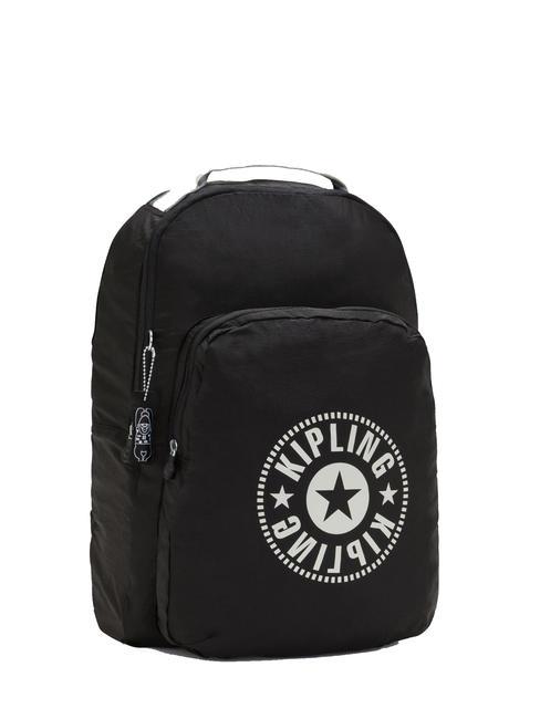 BACKPACK L Rucsac pliabil negru suplimentar - Rucsacuri pentru școală și timp liber