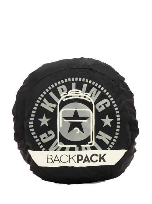 BACKPACK L Rucsac pliabil negru suplimentar - Rucsacuri pentru școală și timp liber