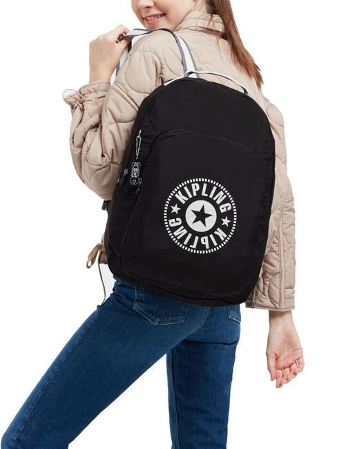 BACKPACK L Rucsac pliabil negru suplimentar - Rucsacuri pentru școală și timp liber