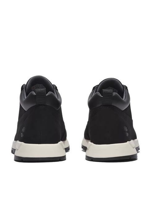CHUKKA KILLINGTON Pantof cu șireturi din piele nubuc BLACK - Pantofi bărbați