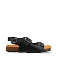 DOCKSTEPS VEGA 2288 Sandale franciscane din piele negru - Pantofi bărbați - 2