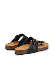 DOCKSTEPS VEGA 2284 Sandale tanga din piele cu catarama negru - Pantofi bărbați - 4